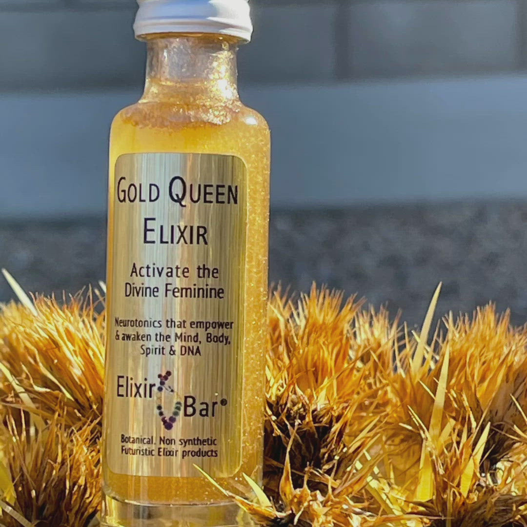 24K 'Gold Queen Elixir' sound Tuned at 432 Hz (5-Pack)
